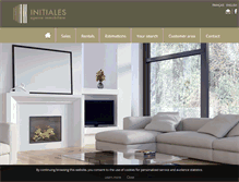 Tablet Screenshot of initiales.net